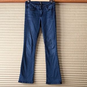 Just Black Dark Blue Boot Cut Jeans